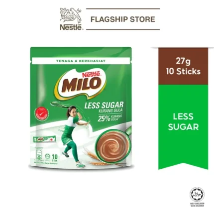NESTLÉ MILO® Less Sugar 10 Sticks (27g)