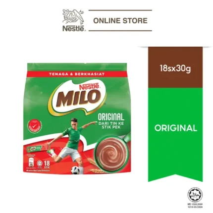 NESTLÉ MILO® ORIGINAL STIK PEK 18 Sticks (30g)